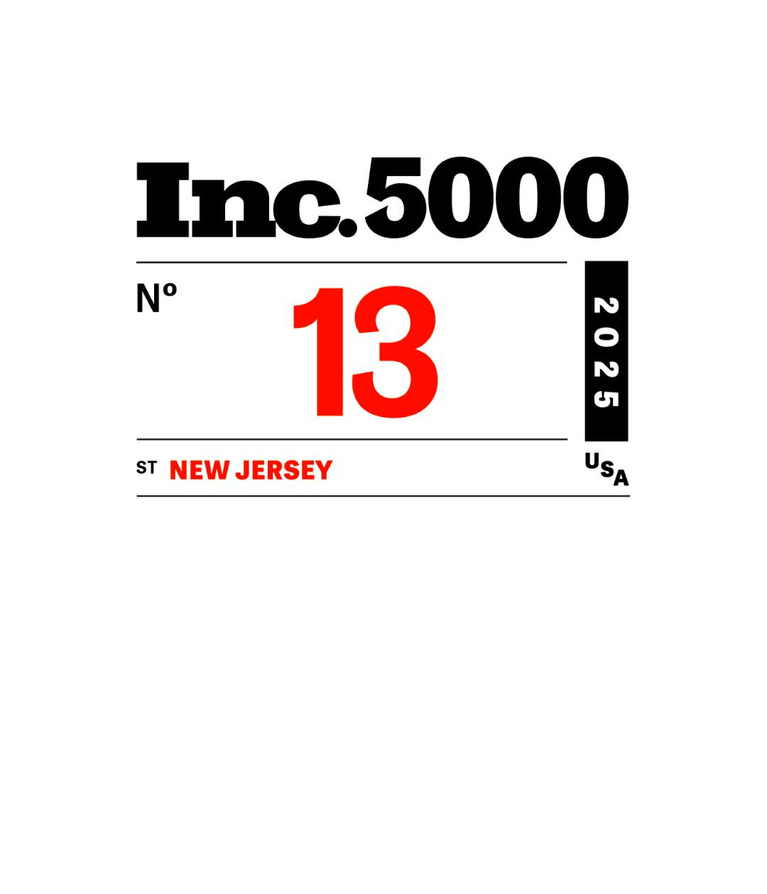 Mangone Law Firm ranked #13 among fastest-growing companies in New Jersey in the Inc. 5000 ranking.