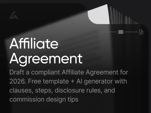 Affiliate Agreement