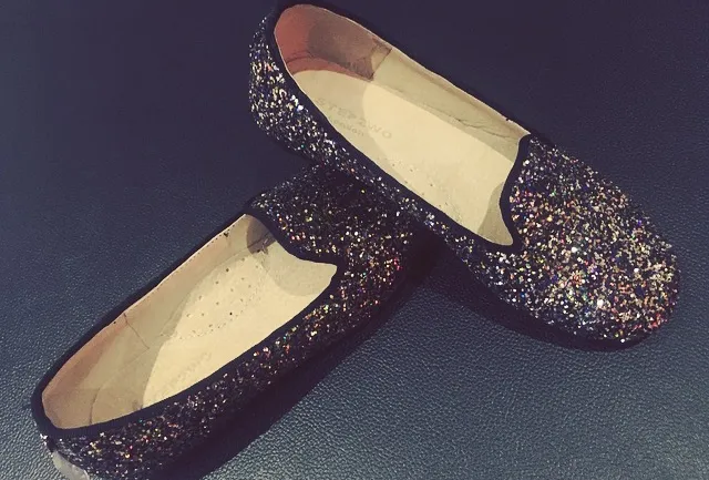 sparkly shoes