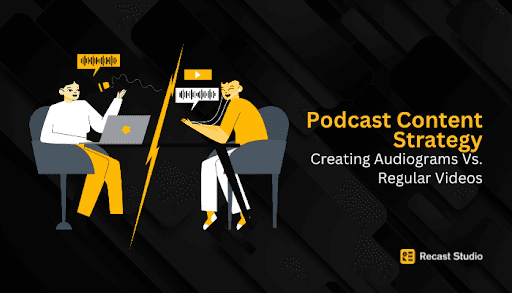 Podcast Content Strategy Creating Audiograms Vs. Regular Videos