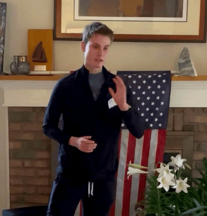 Team collaborating in office