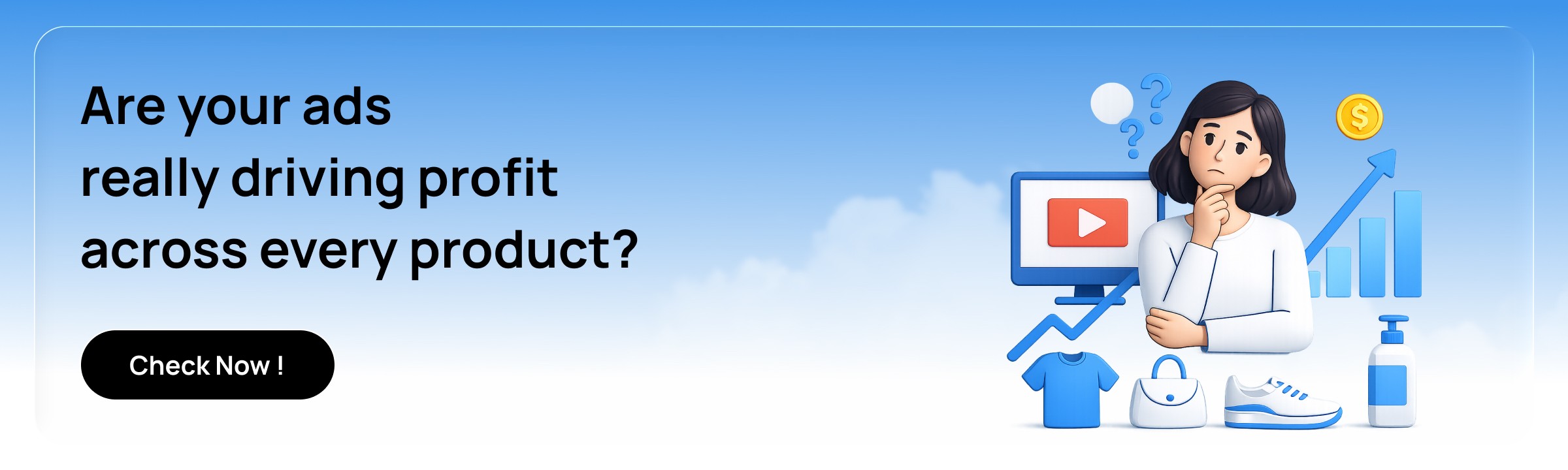 Break Even ROAS by Product