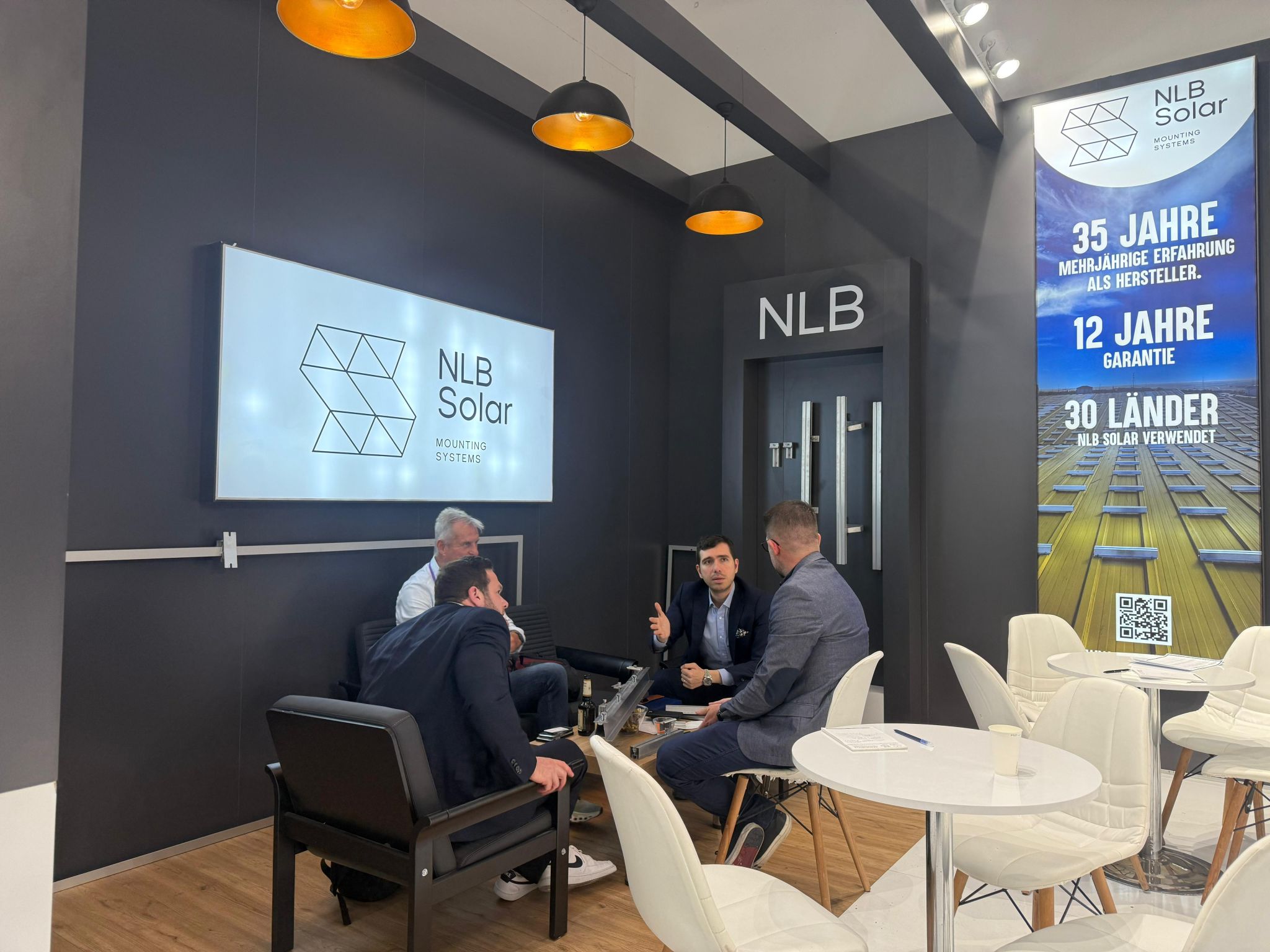 VIP sofa meeting areas for Gold Sponsor companies within the DEİK Turkish Pavilion at WebSummit 2024.