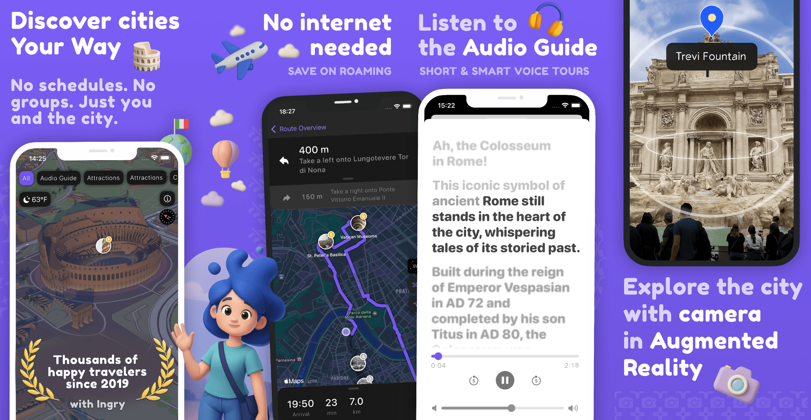Ingry app screenshots
