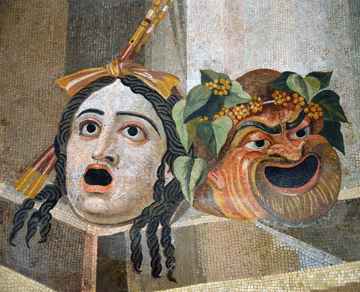theater-masks-roman