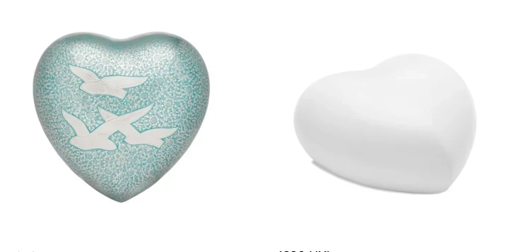 Heart Urns – original supplier products