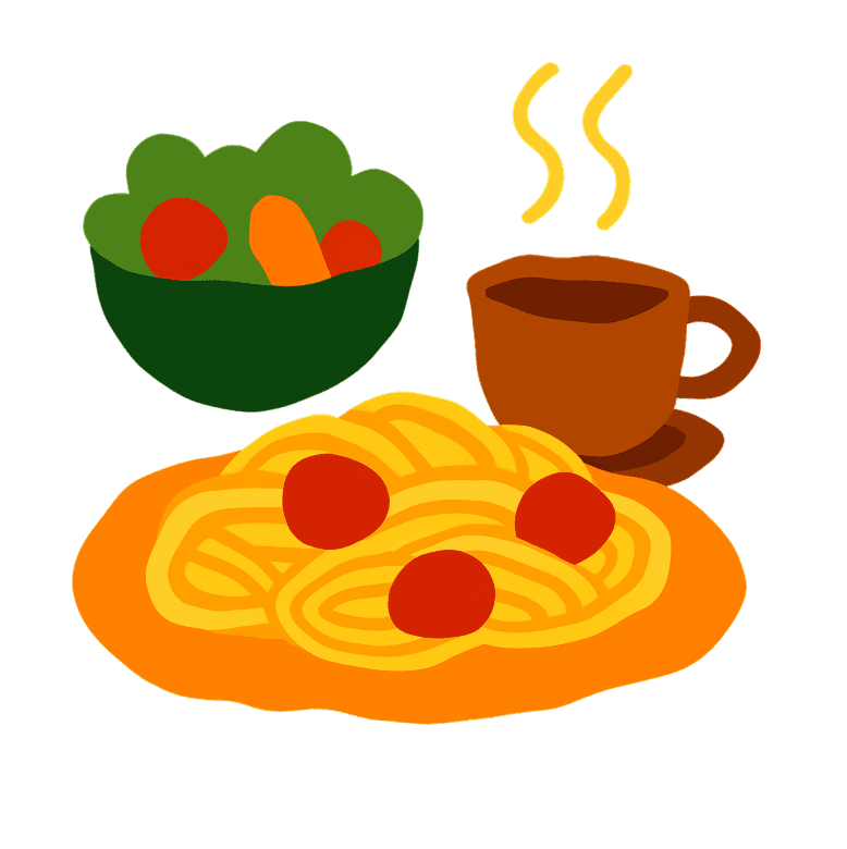 Food icon pour le menu midi