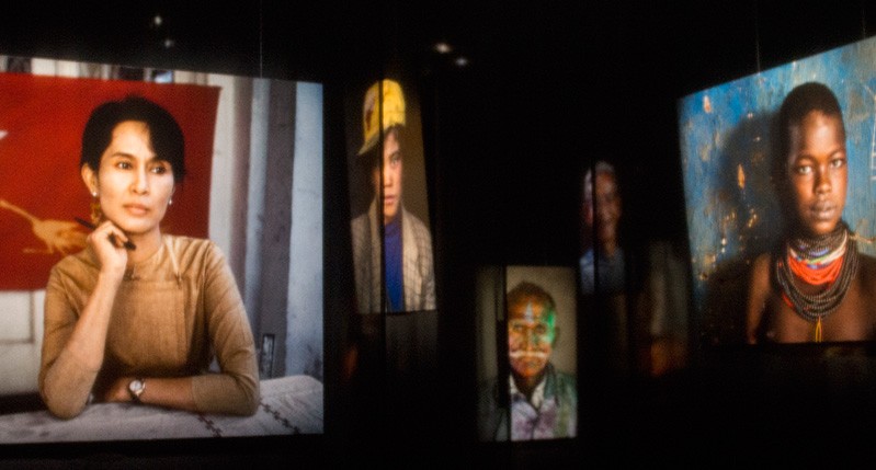 photo of a photography exhibition
