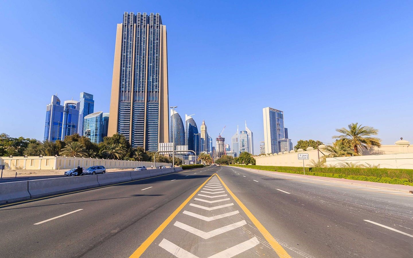 Professional real estate view of the Museum of the Future and luxury towers in the heart of Dubai.