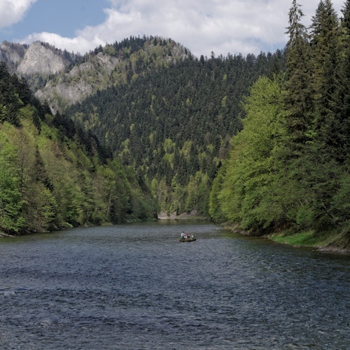 Речное рафтинг-турне по Дунаецу, билеты на обратный трансфер + обед в Кракове