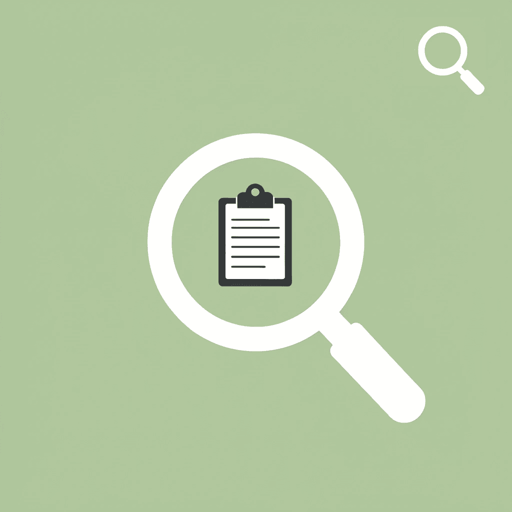 Magnifying glass focusing on the bottleneck: disorganized preparation work