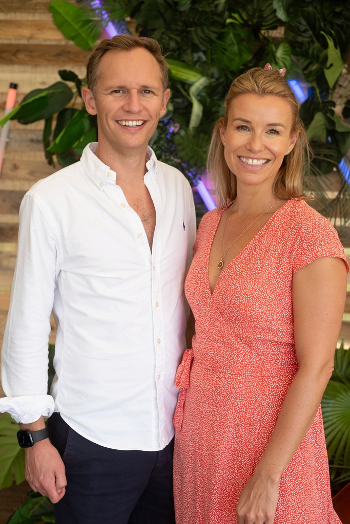 Founders of Bespoke Events Management smiling together outdoors