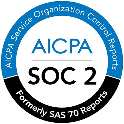 SOC 2 compliance badge