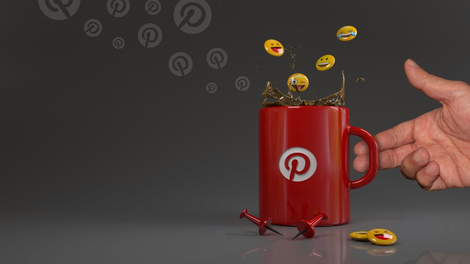  An infographic illustrating Pinterest as the leading social media platform for business engagement and marketing strategies.