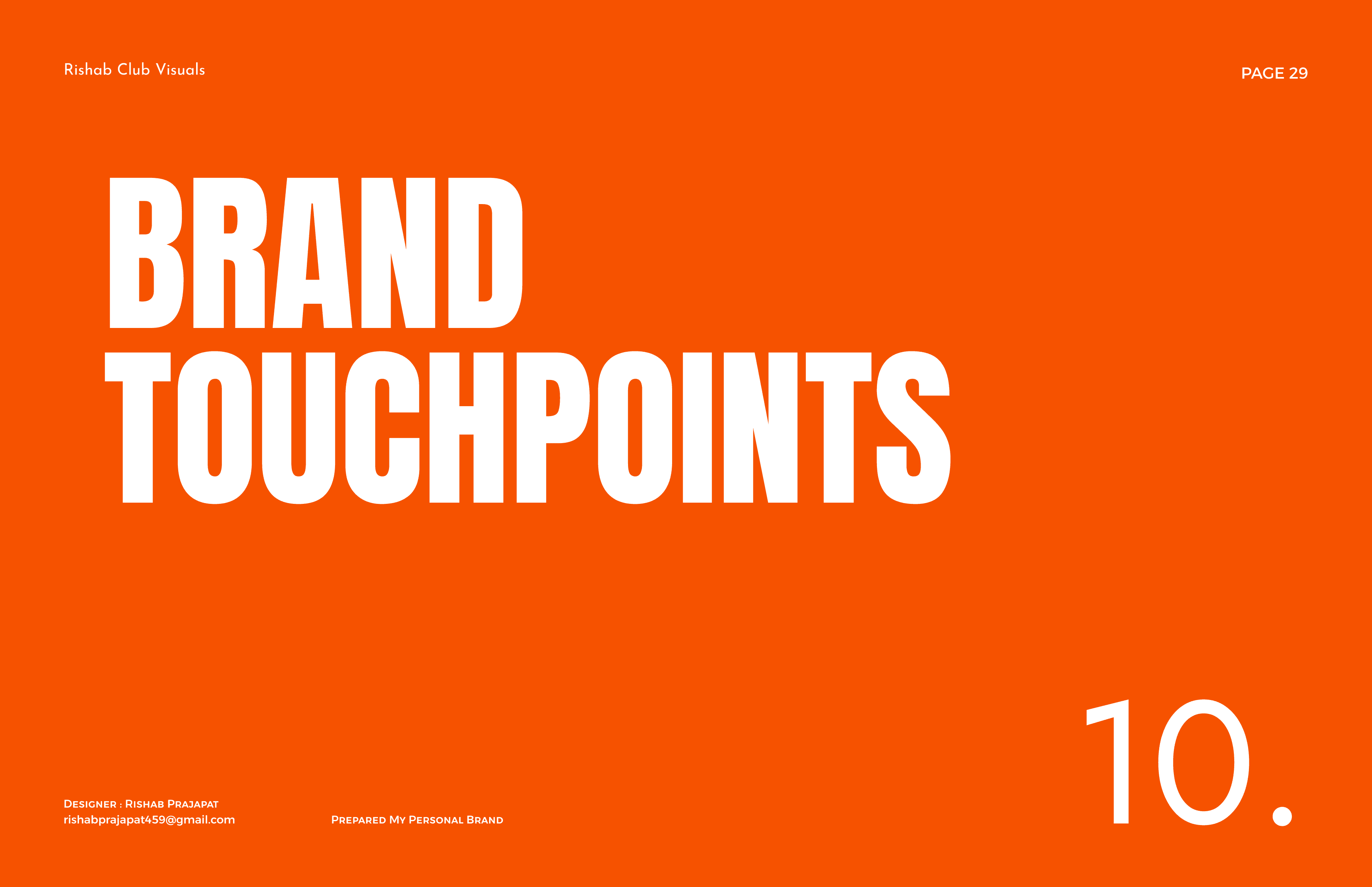 Brand Touchpoints