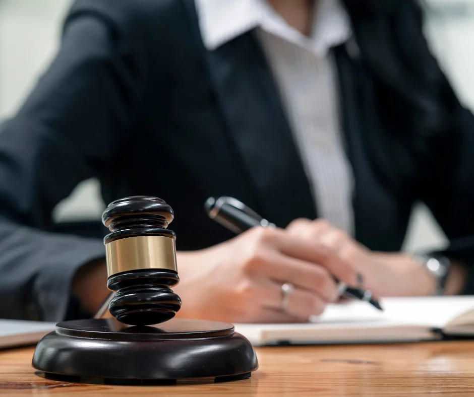 A criminal defence lawyer in Mississauga reviewing a peace bond in Ontario