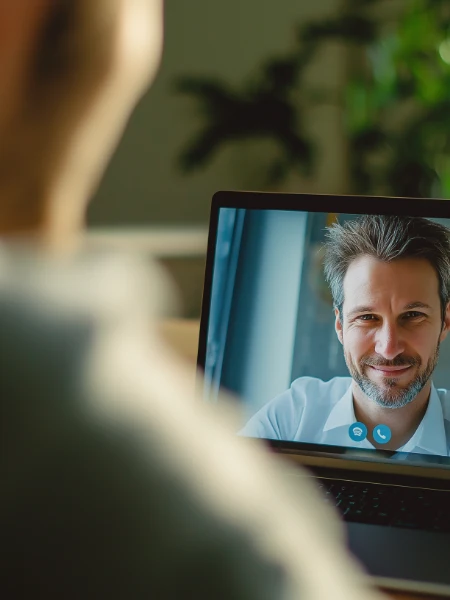 Interviewing plumber