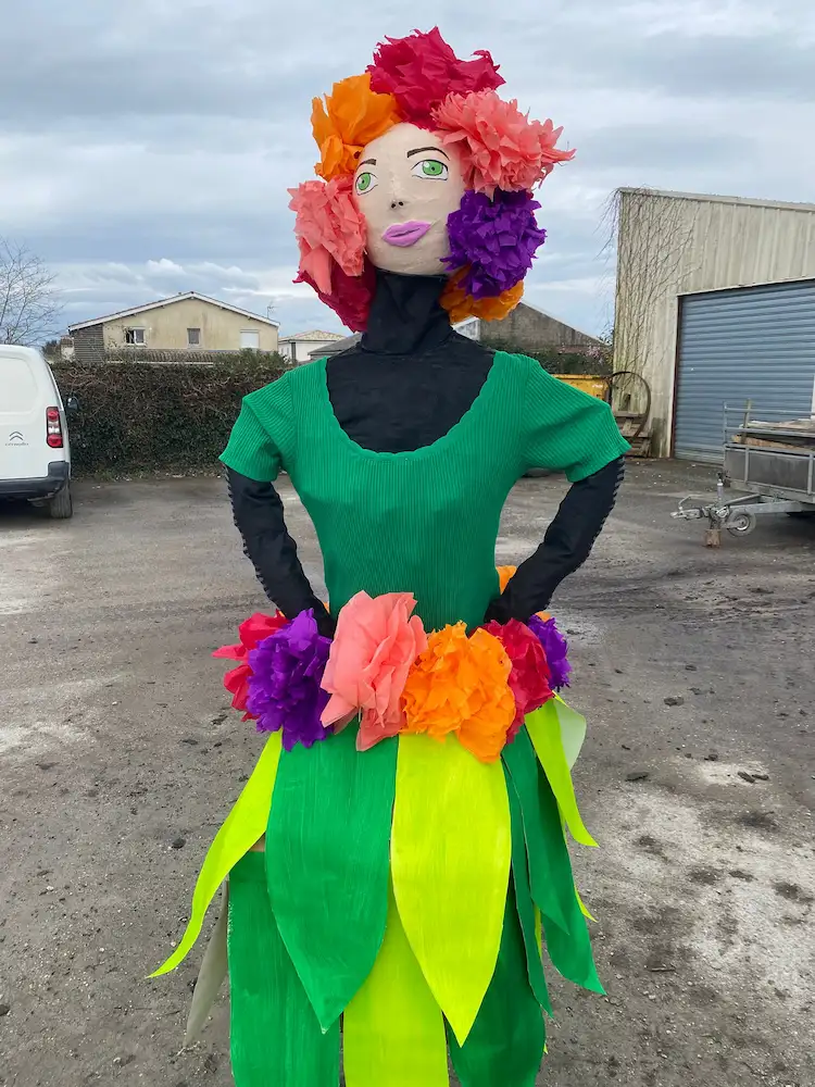 Fée du printemps carnaval