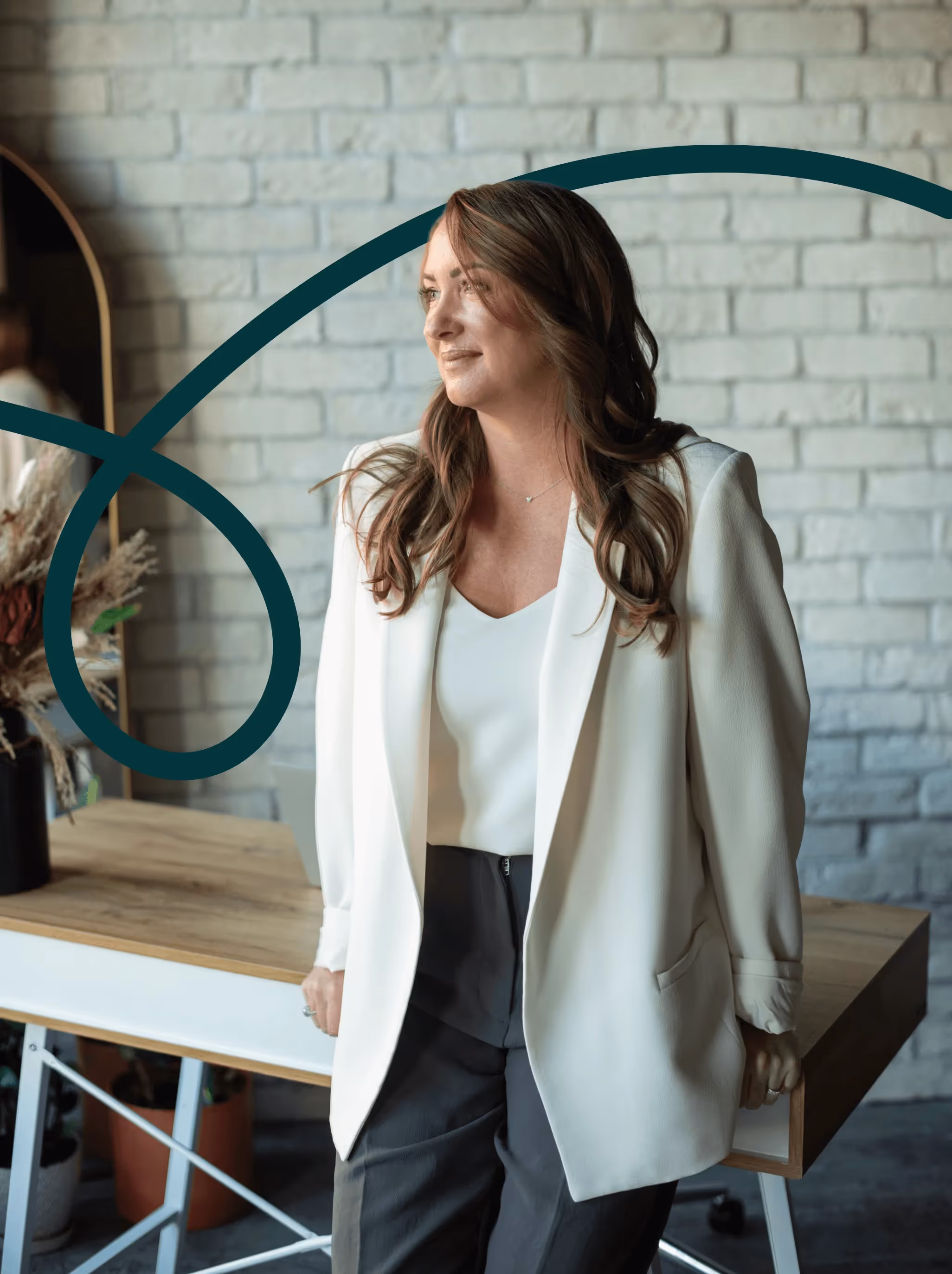 Website screens and brand photography for coaching & consulting clients