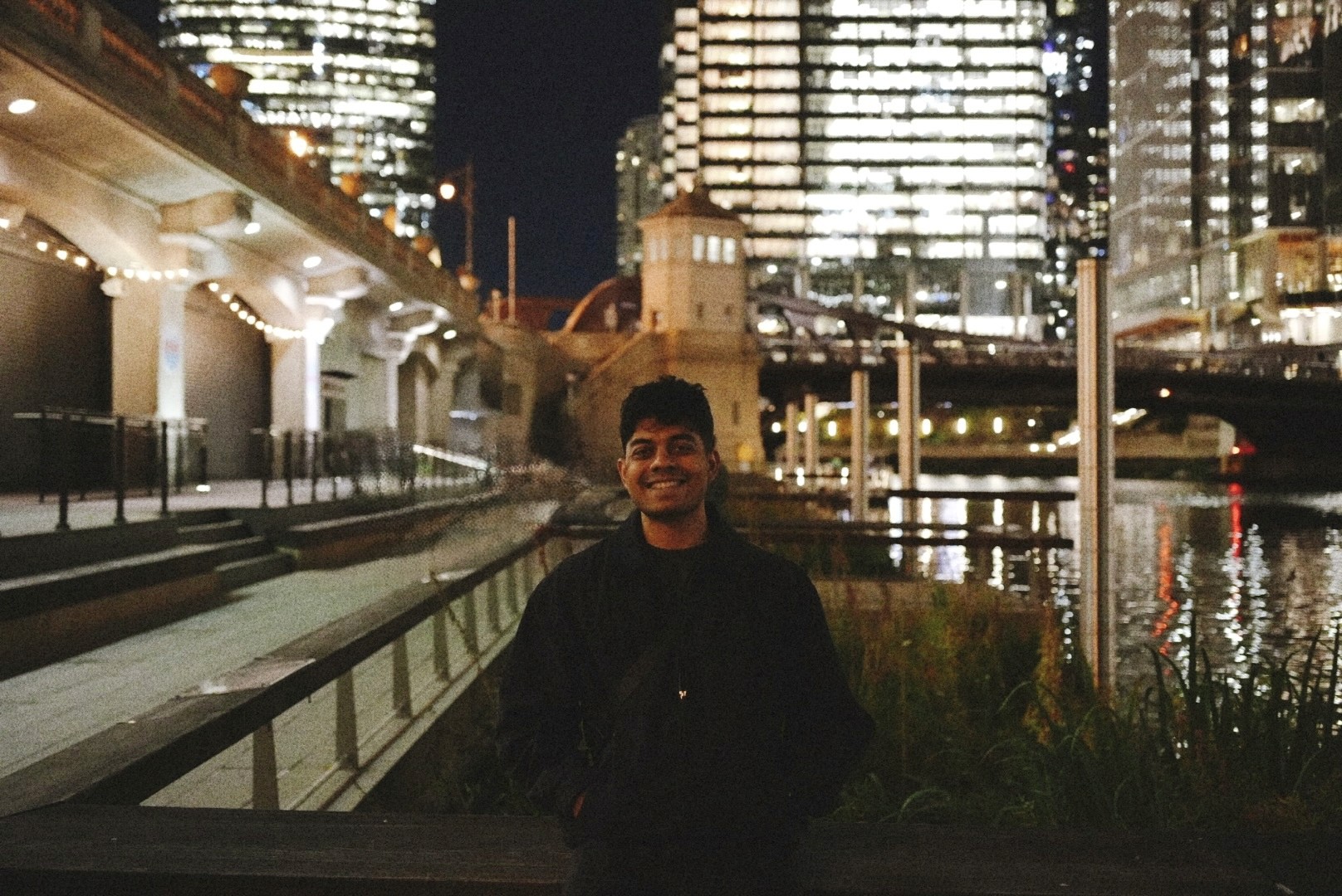 Woman with color palette