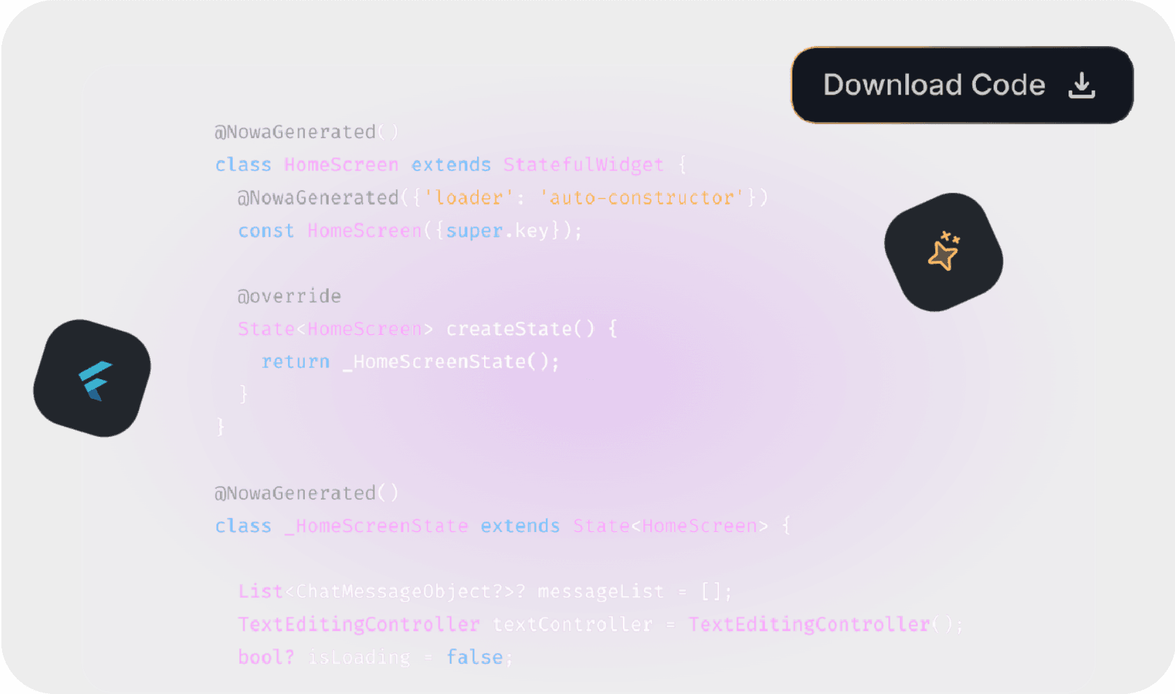 Clean generated code by Nowa