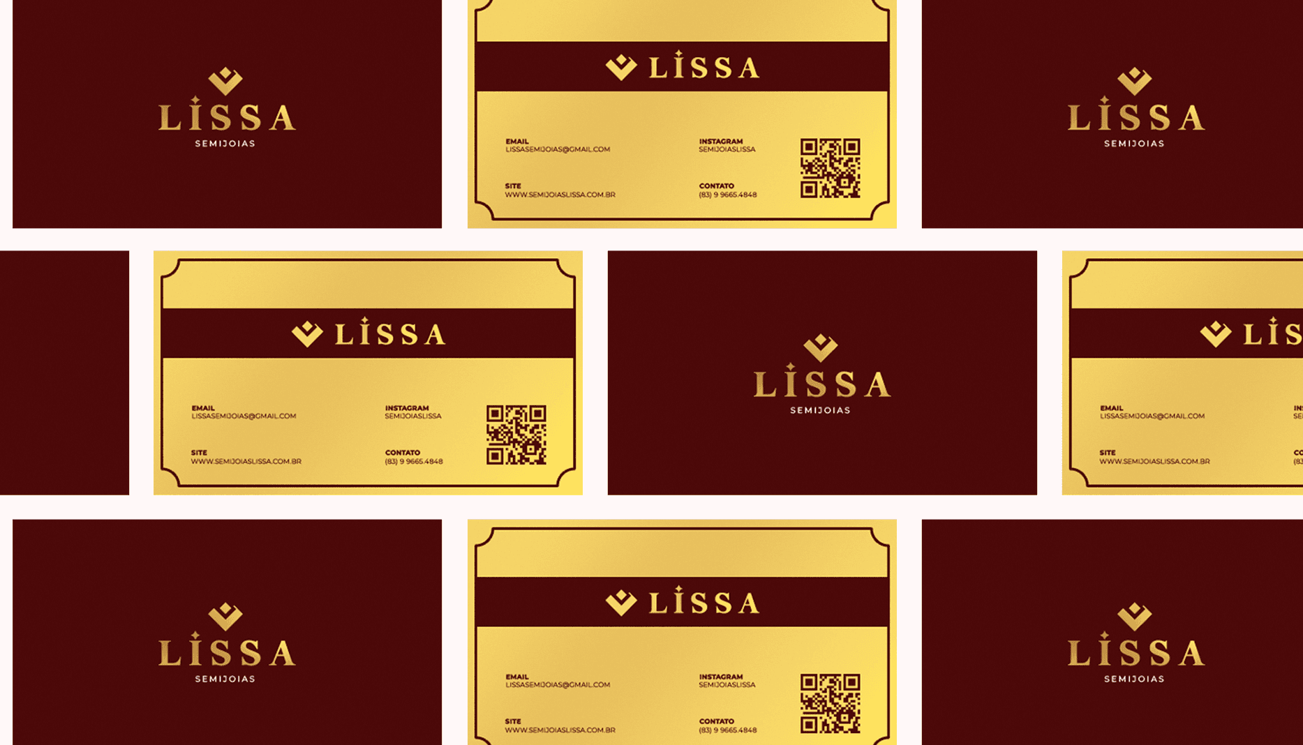 Businesscard Mockup shows Branding