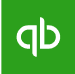 The vibrant green square logo features the stylized white letters "qb," representing the popular digital product QuickBooks.