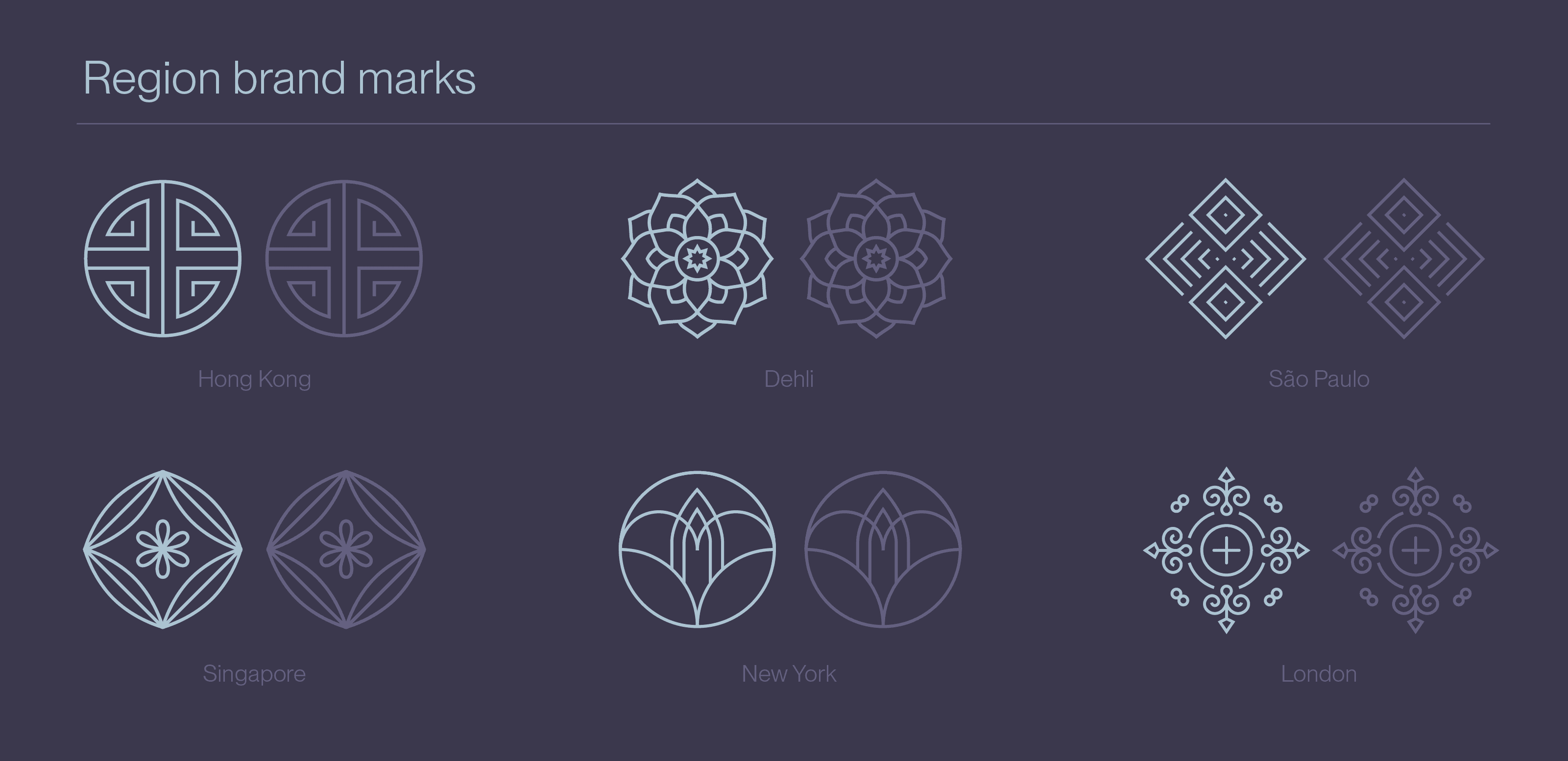 Elliott Scott HR brand identity guidelines regional brand marks