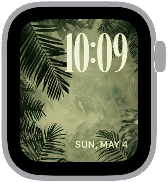A selection from the canopy apple watch face collection