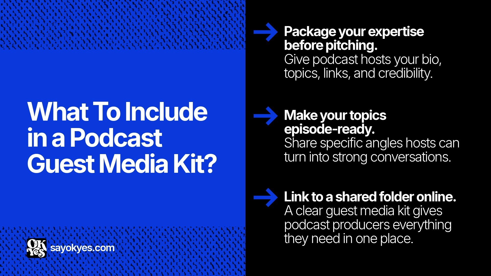 What To Include in a Podcast Guest Media Kit?