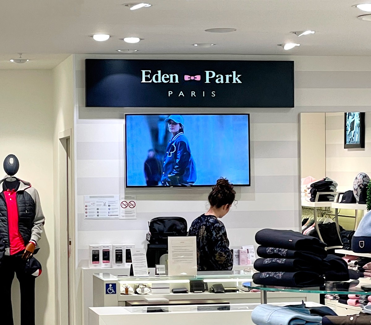 Weezago | Affichage Dynamique | Magasins Eden Park