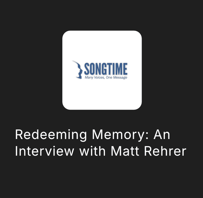 Songtime Logo, link to youtube interview