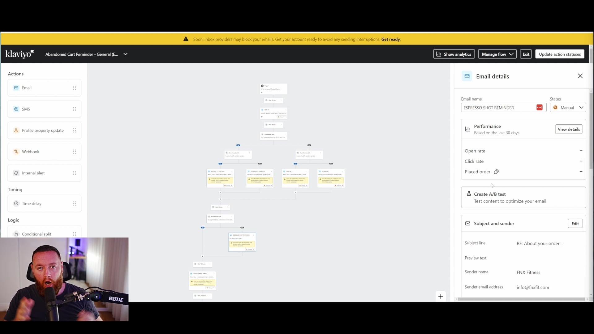 Abandoned Checkout Setup With Klaviyo