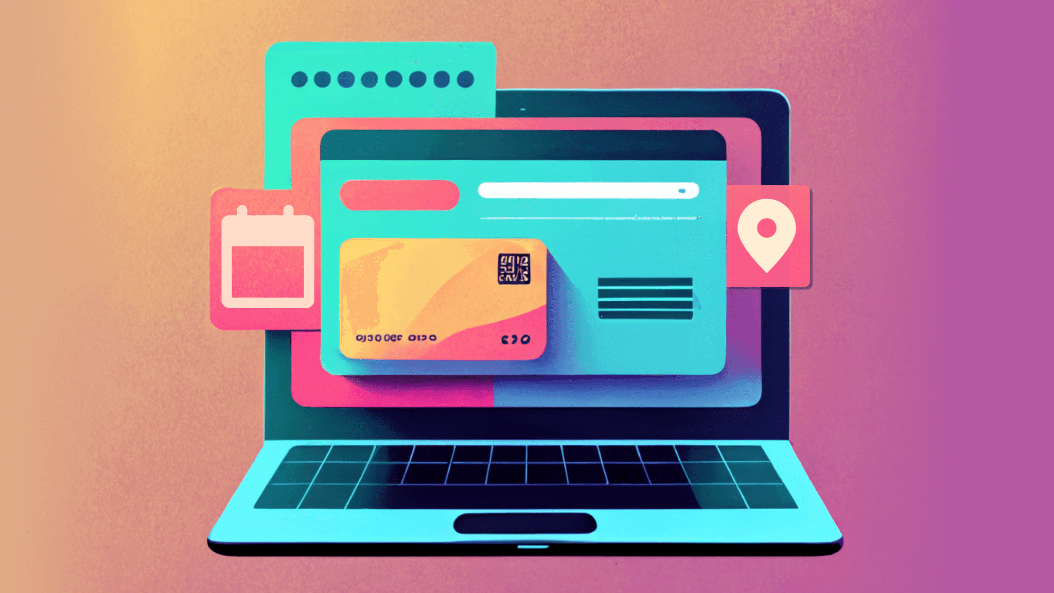Illustration zur Veranschaulichung der Anpassungsfähigkeit der Shopify Checkout-API.