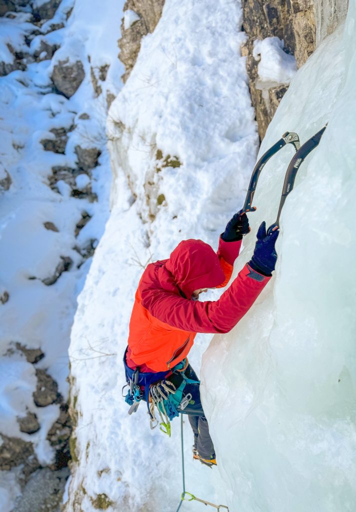 Ice climbing