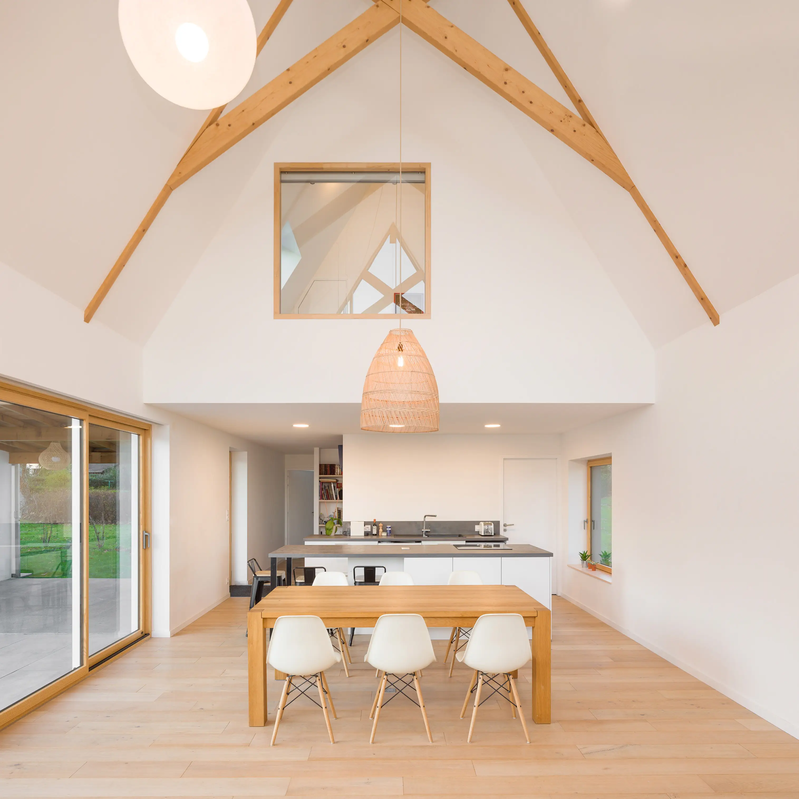 Maison contemporaine Arradon - double hauteur