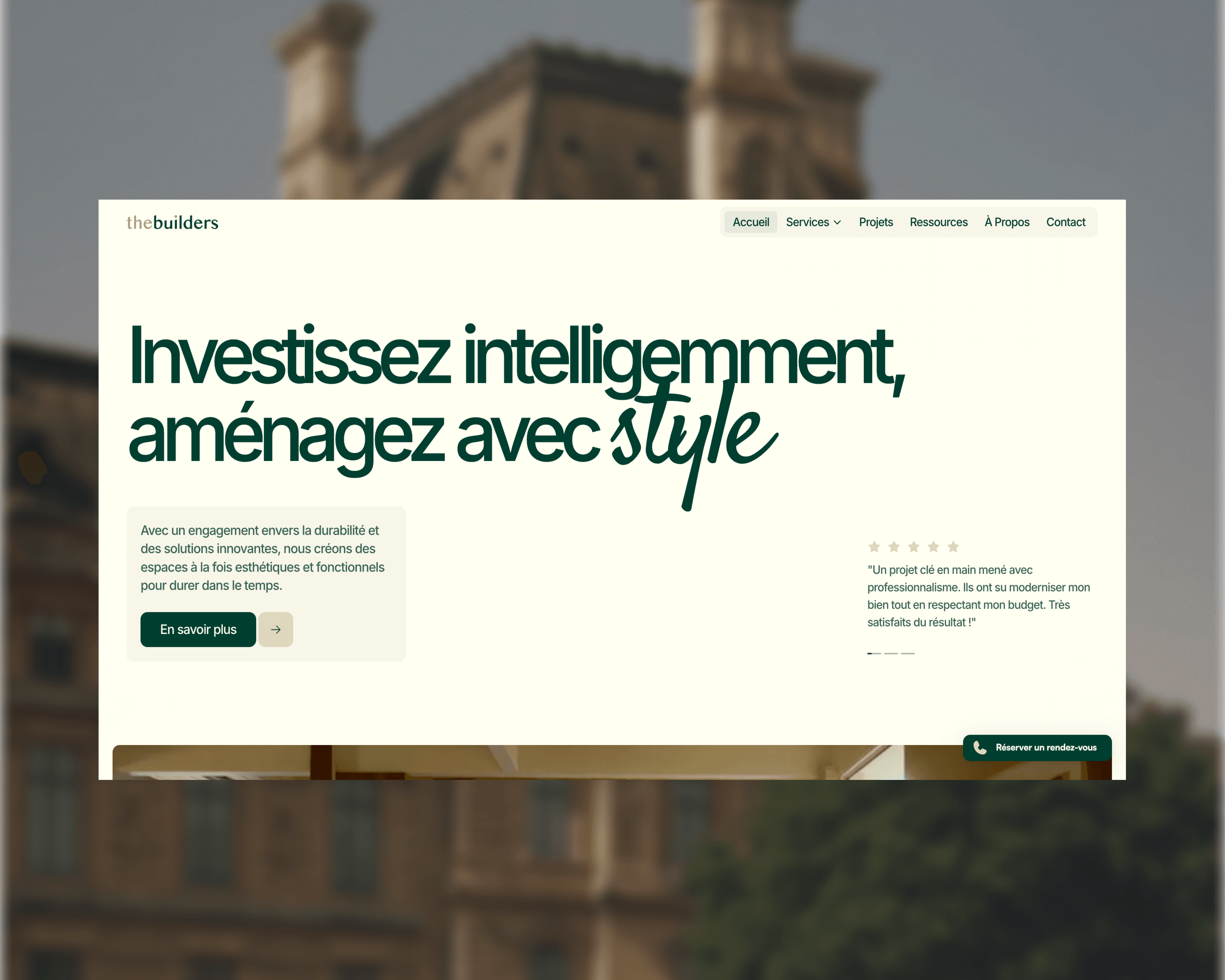 site web the builders