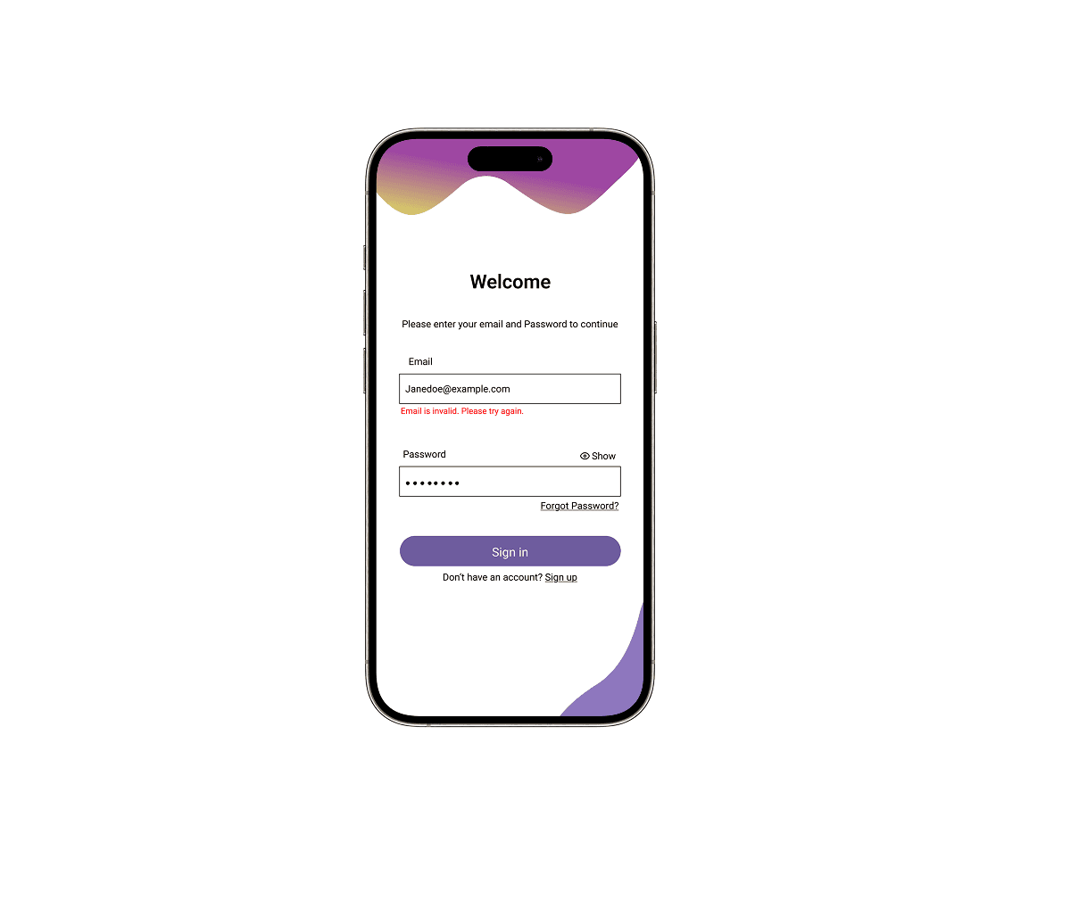 Since we were designing from ground up, we developed a mini design system to keep our work consistent a through the design