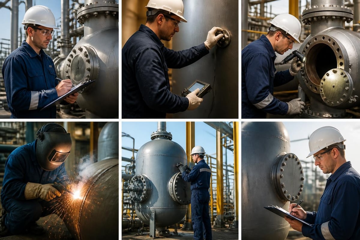 Equipment certification workflow process