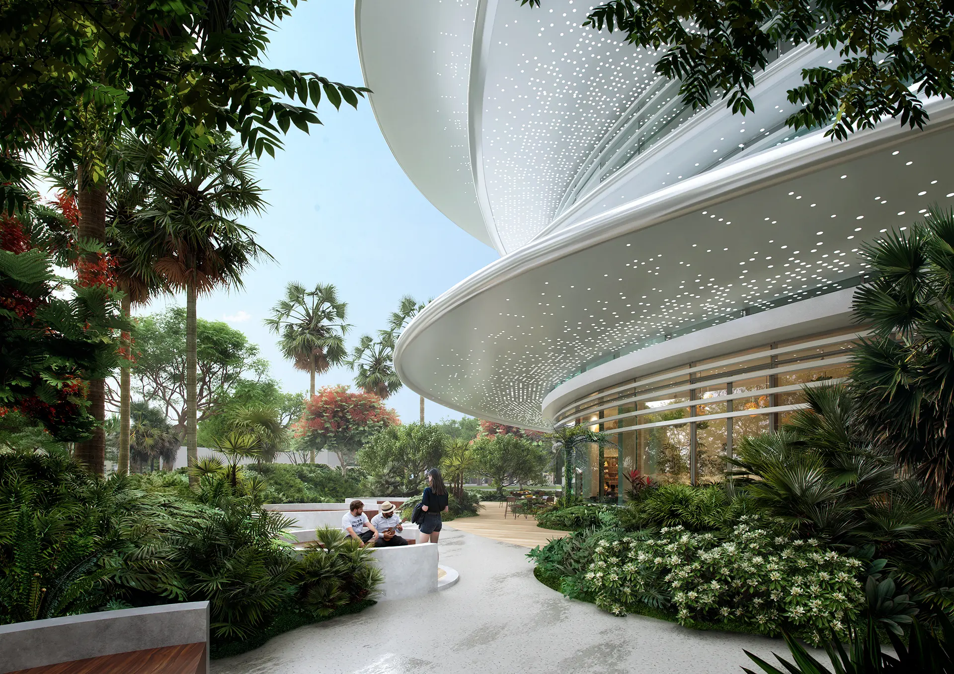 Dom Pérignon vineyards from the sky