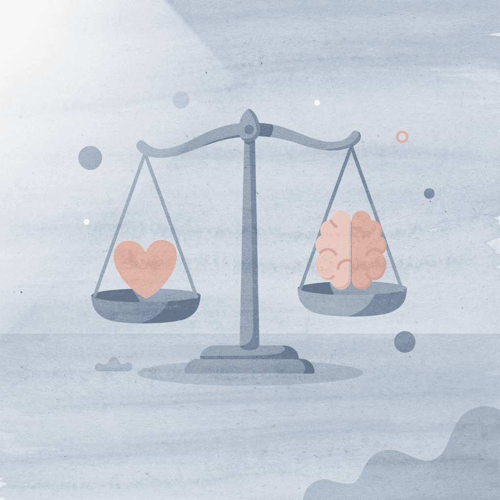  Balance scale comparing trading skills versus rule compliance