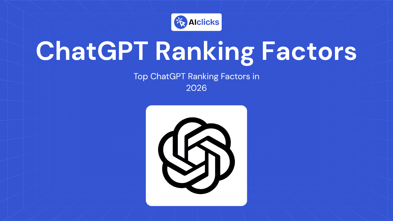 ChatGPT rnaking factors