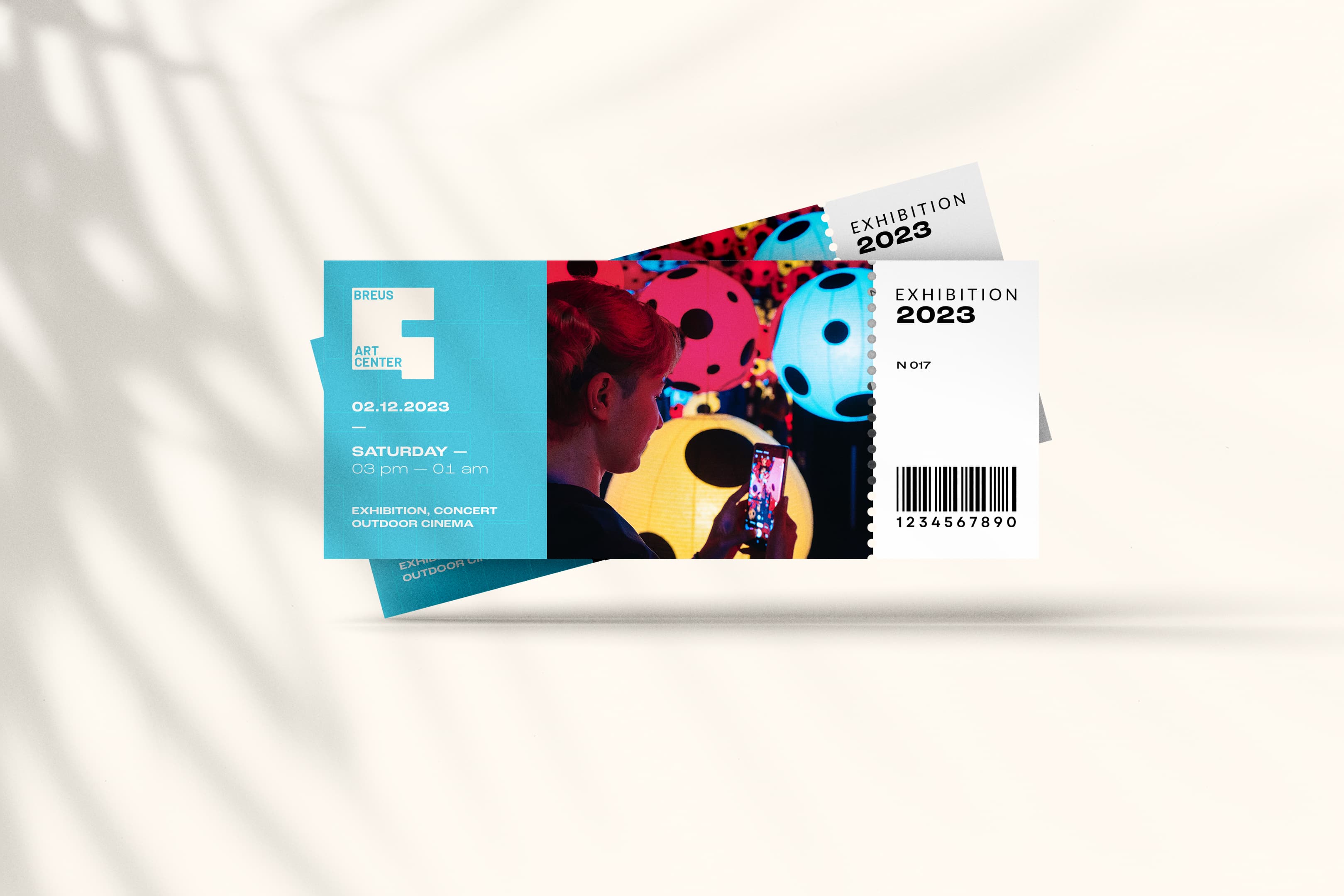 Back Mockup of a AF*K branded tote bag