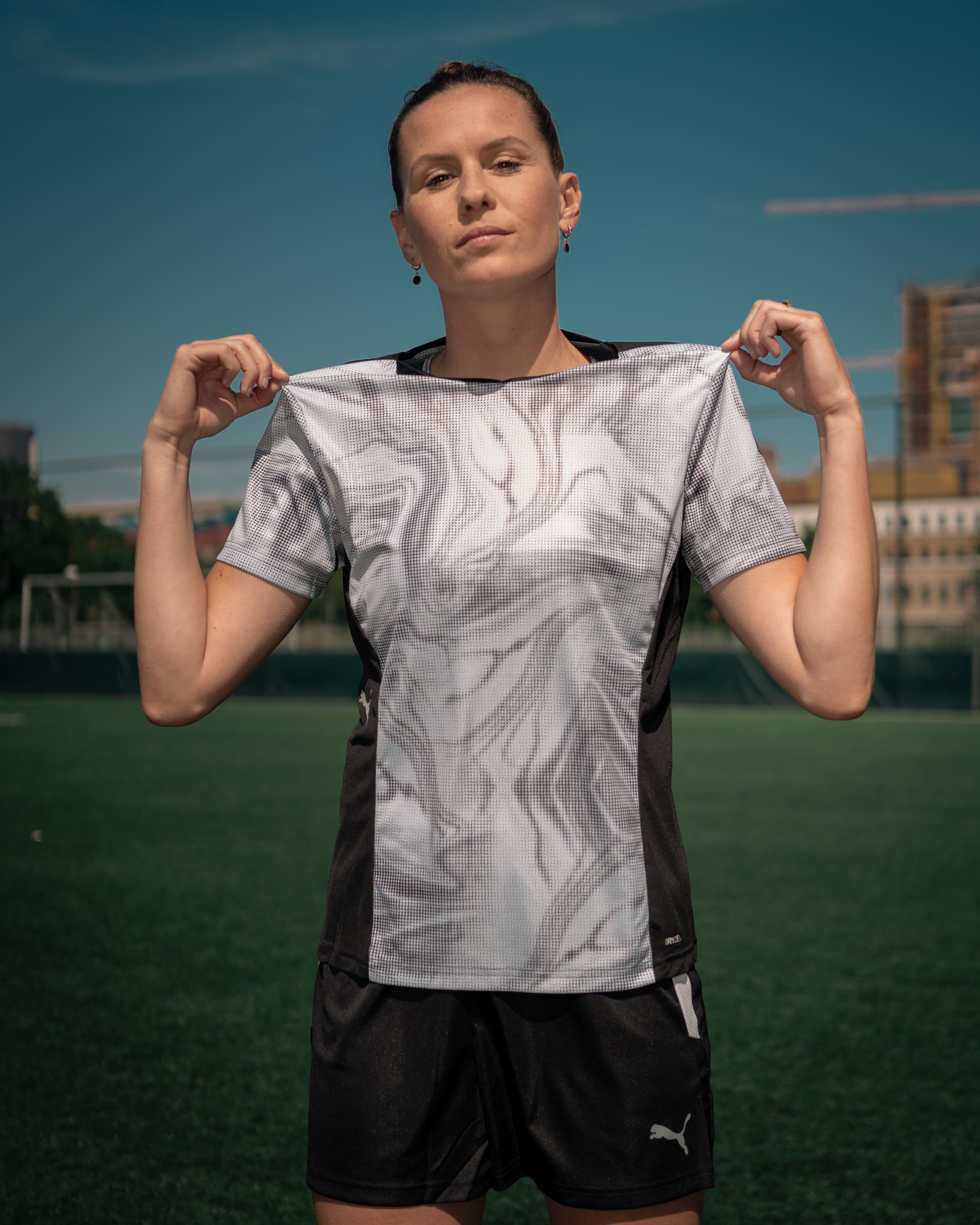 Streetside billboard with flyposters of the Batch.Works brand and illustrations