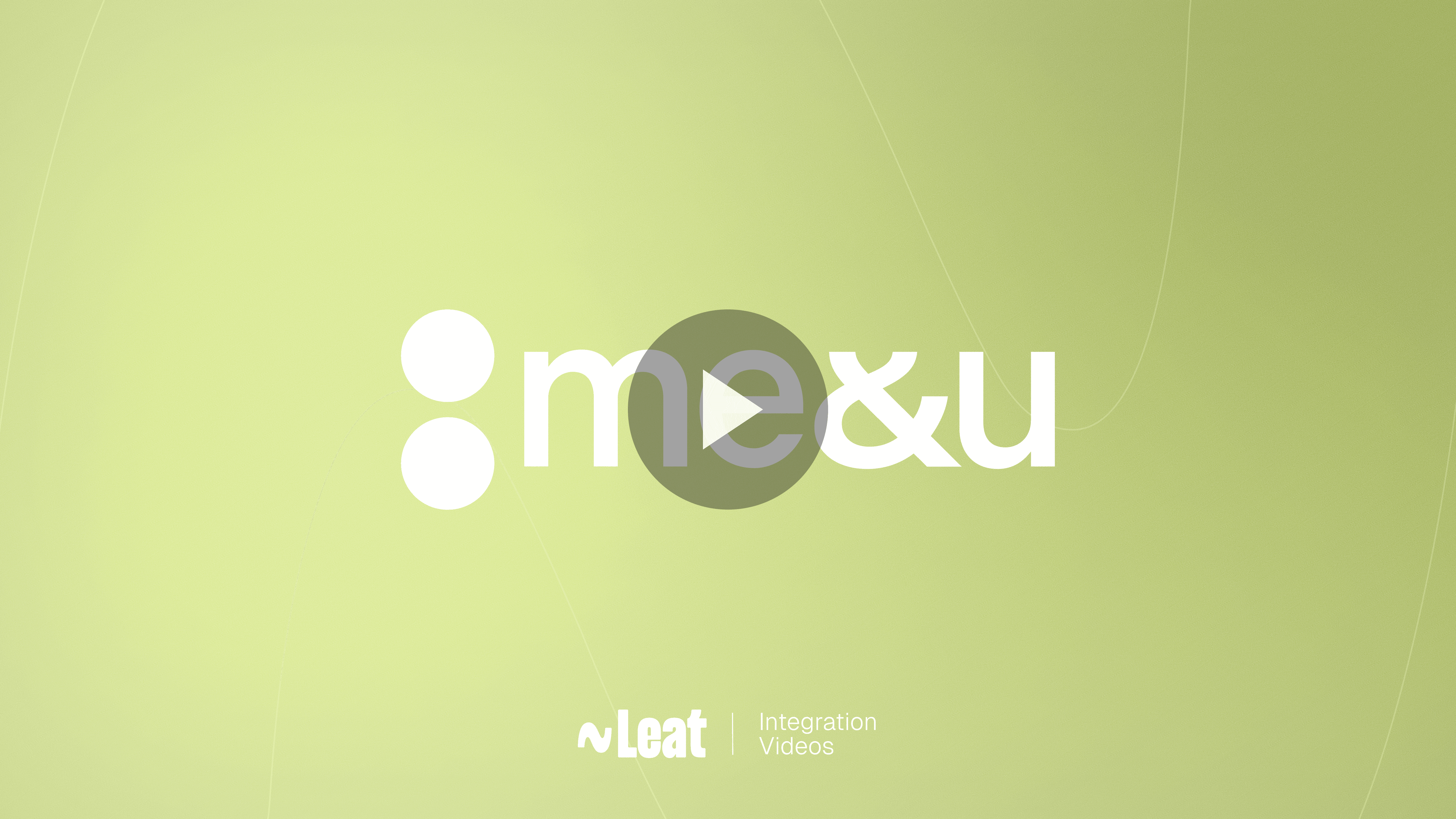 Video about the me&u integration