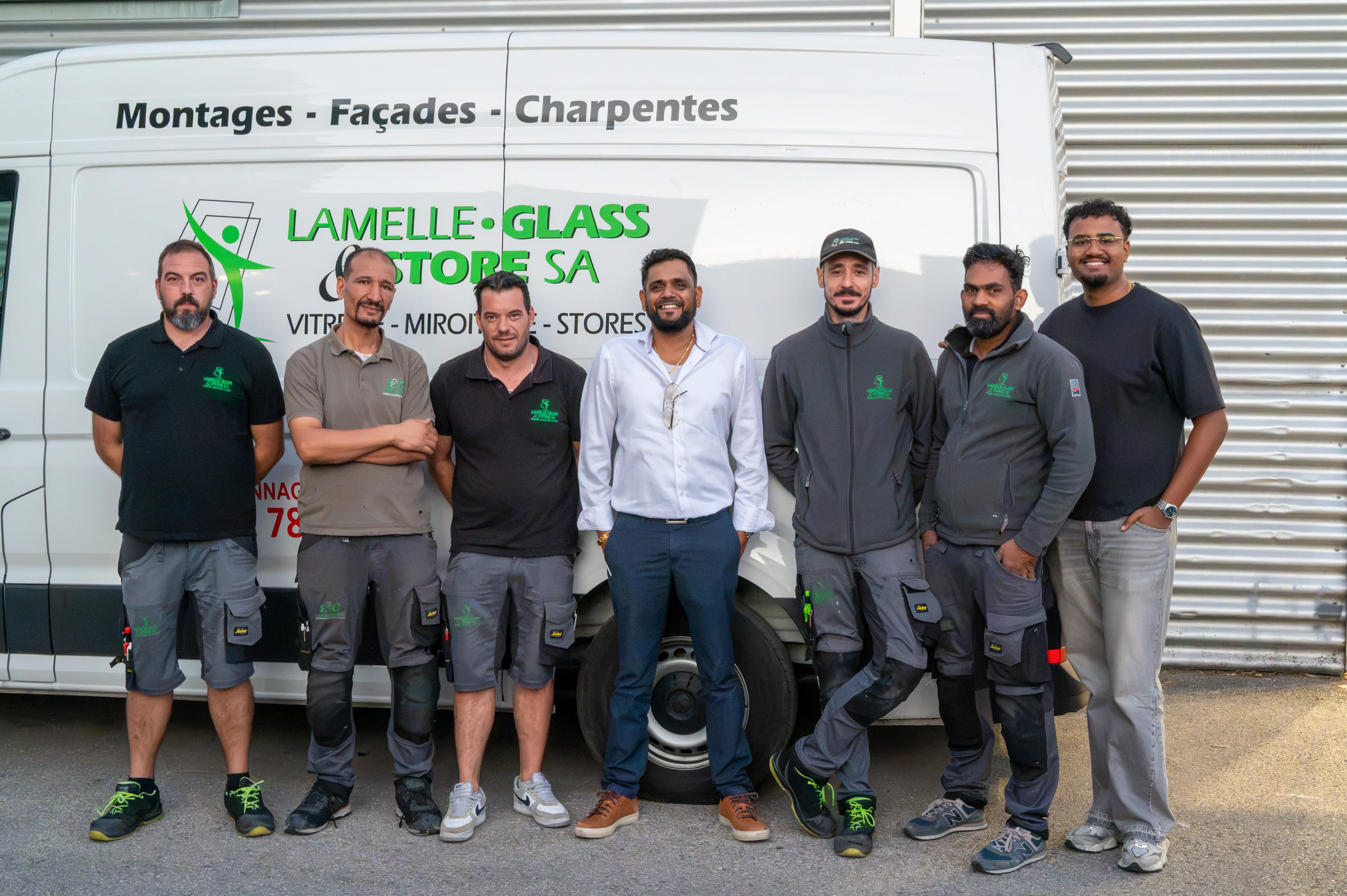 Artisans vitriers de Lamelle-Glass & Store SA en intervention à Genève