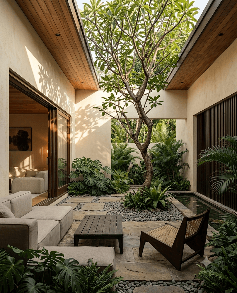 Courtyard at Ridgeline House