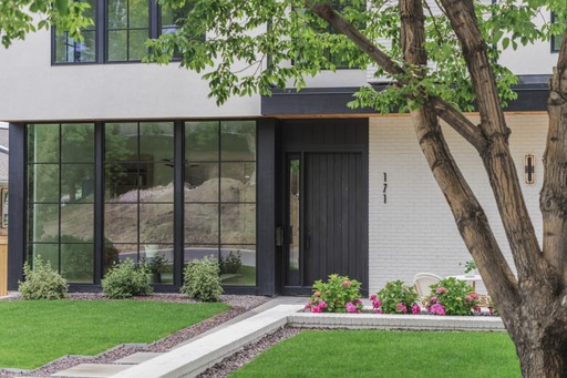 Landscape of cloudy desert