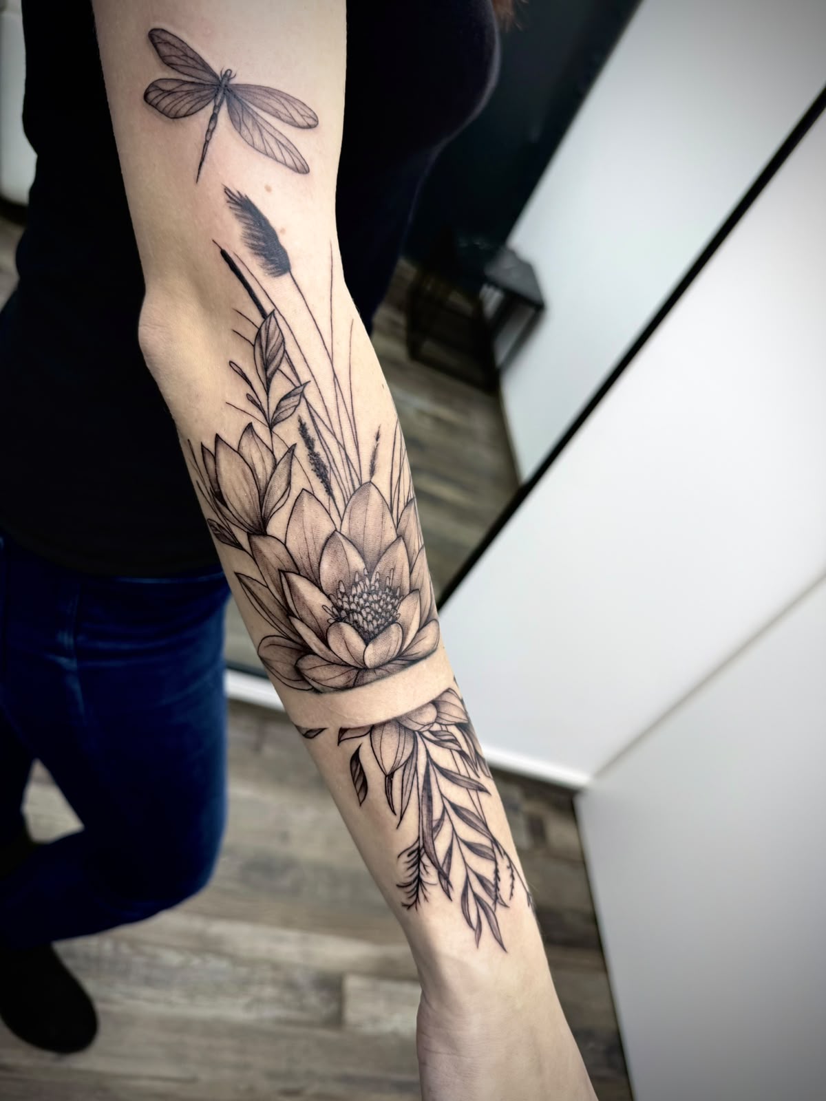 Fine Line Tattoo – Blackline V1 Passau