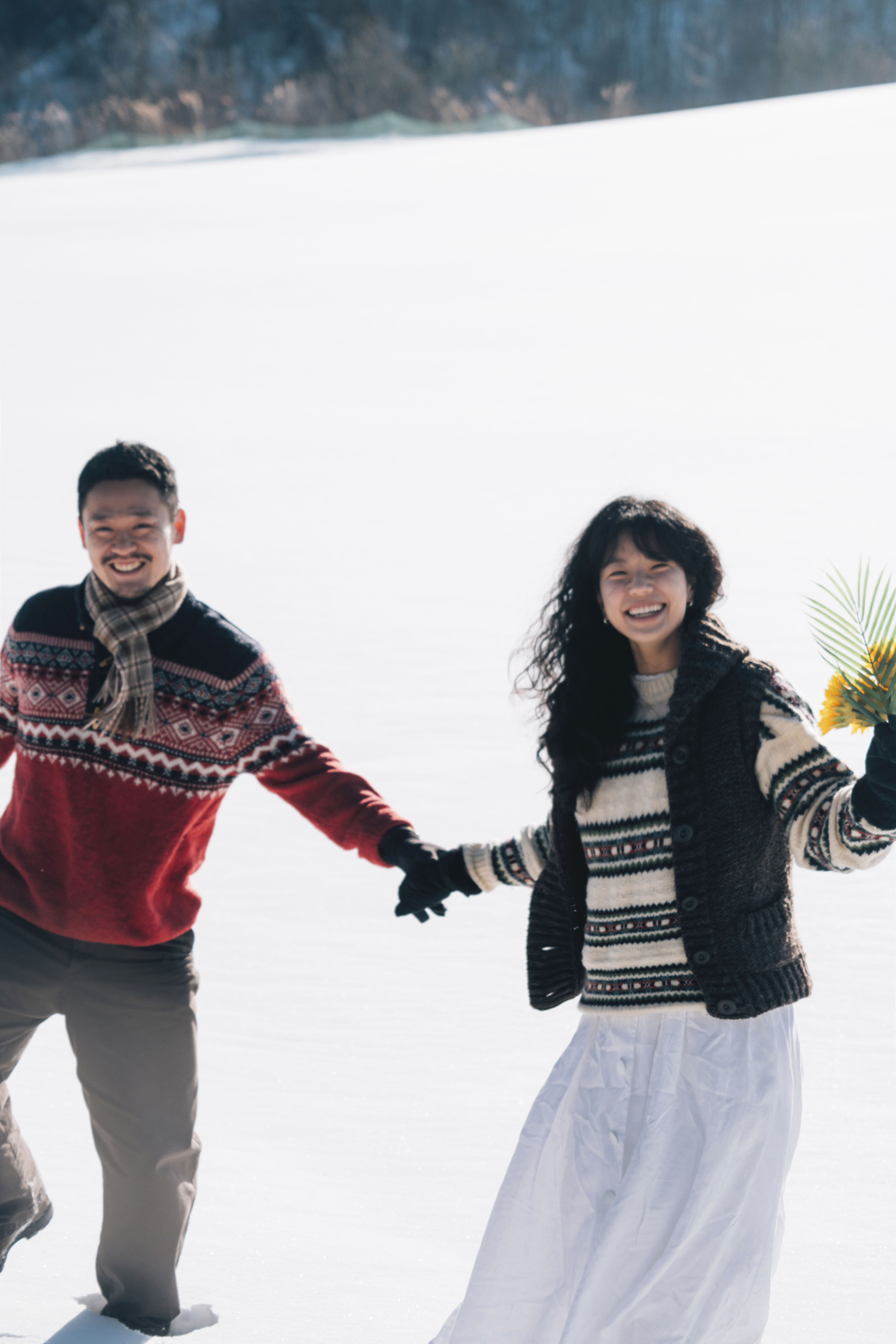 후안 스냅 작가님의 강릉 대관령 눈밭 웨딩스냅 후기 | 스냅 예약 플랫폼 필름커넥트 소속 작가님 촬영후기
